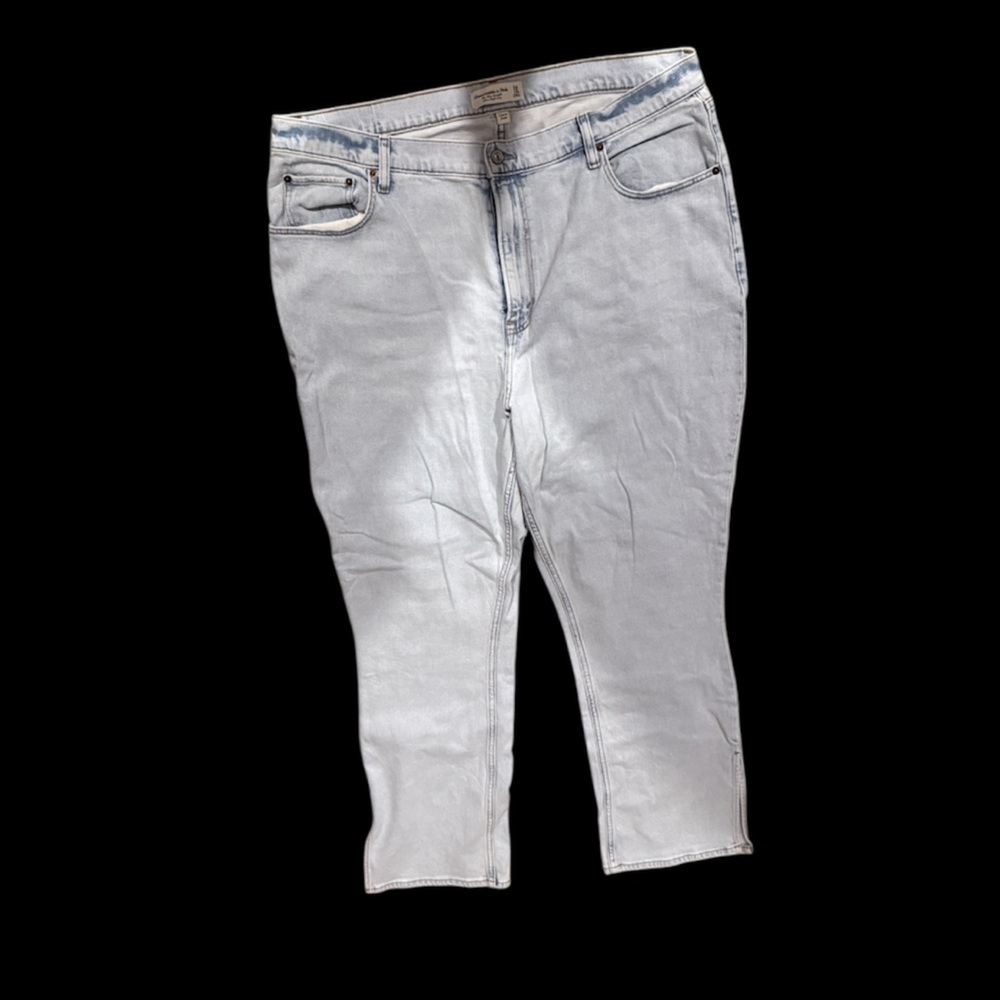 Abercrombie | Slim Straight Ultra High Rise | Plus